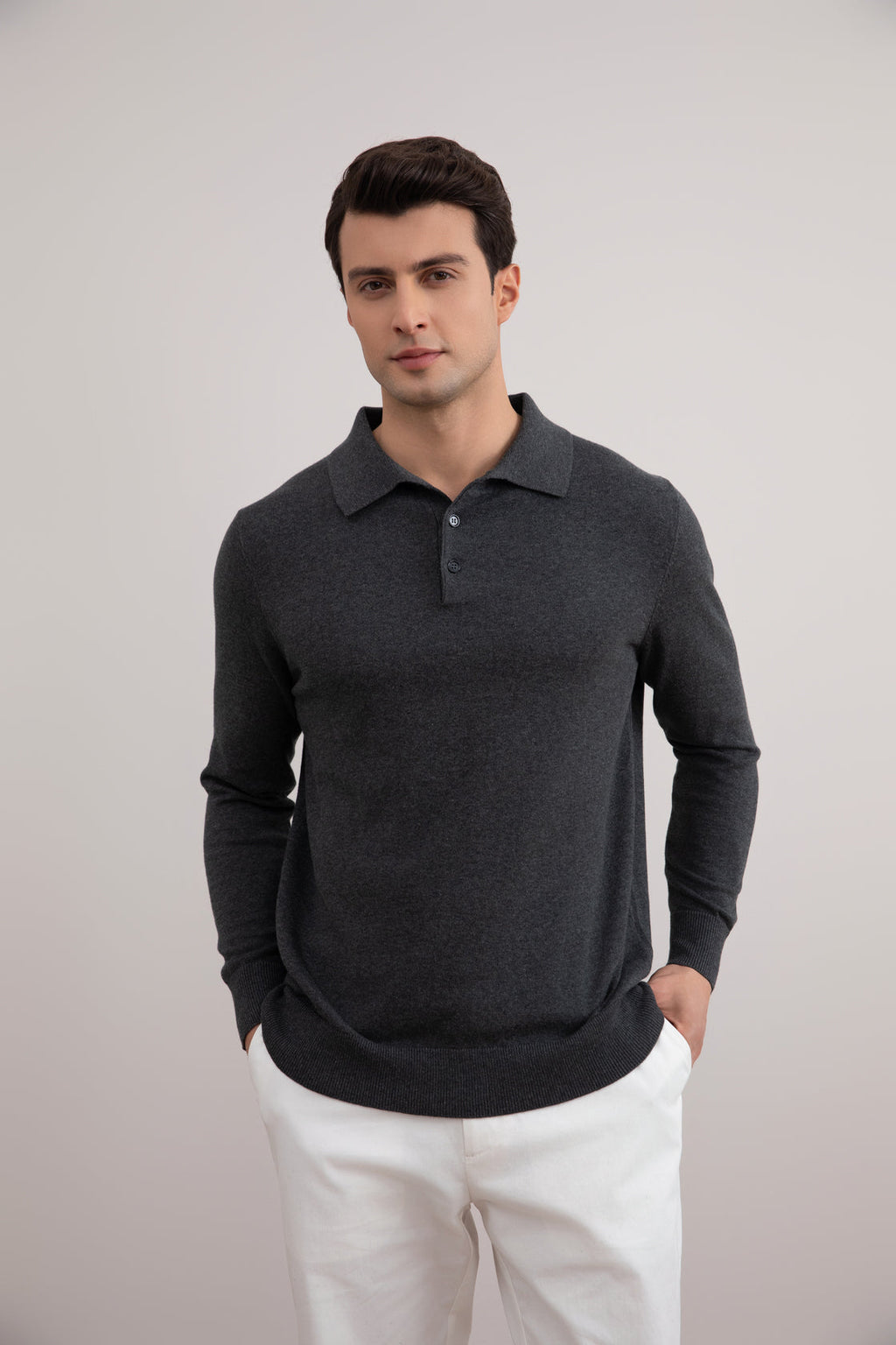 Charcoal Classic Polo Shirt