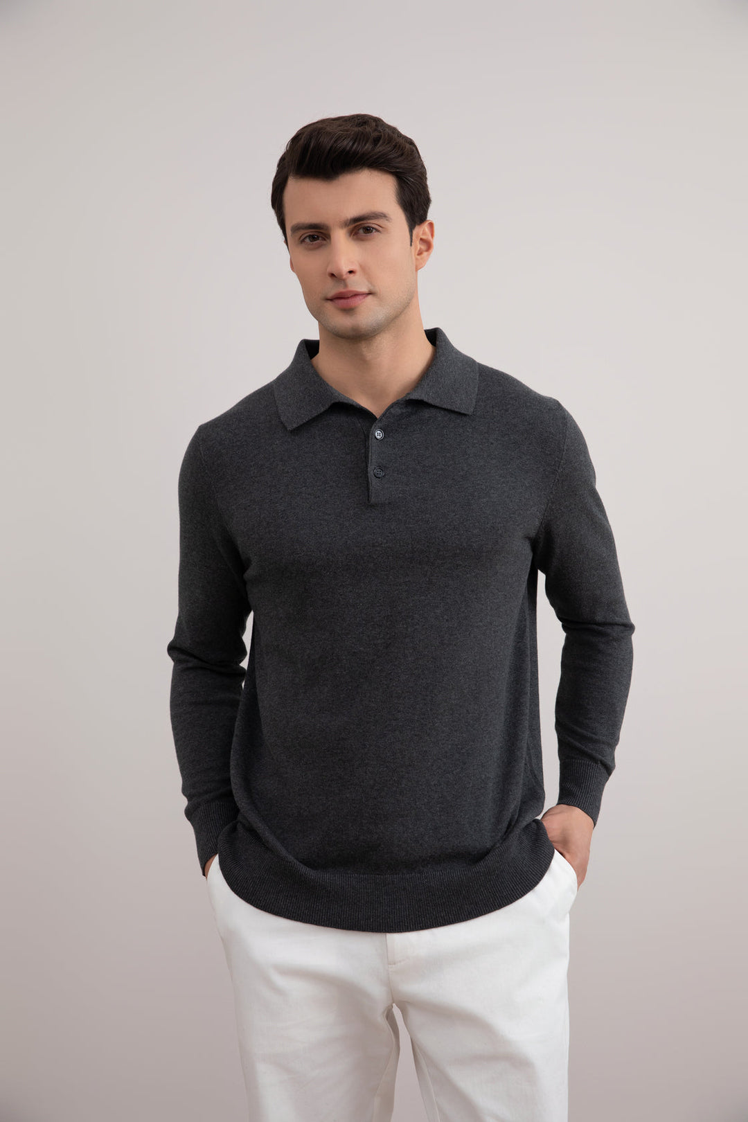 Charcoal Classic Polo Shirt