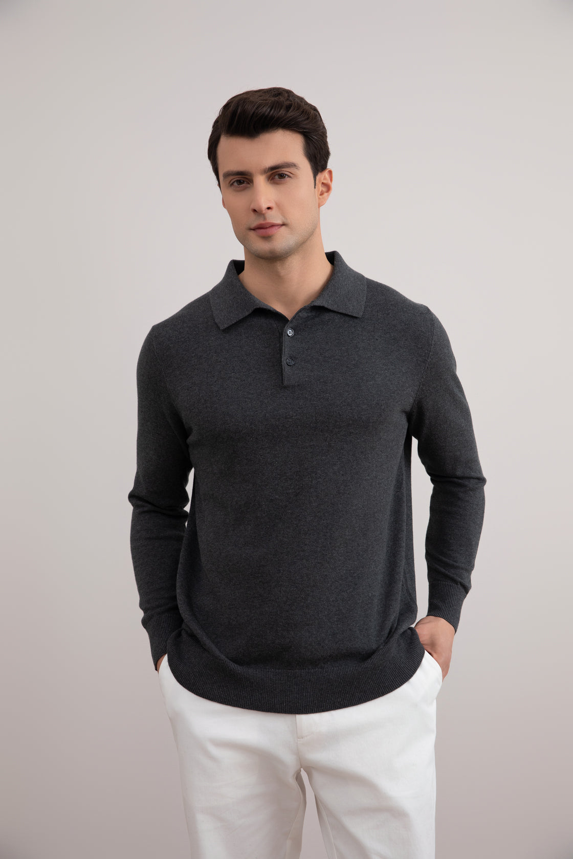 Charcoal Classic Polo Shirt