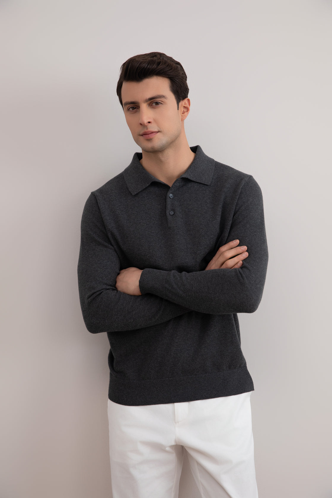 Charcoal Classic Polo Shirt