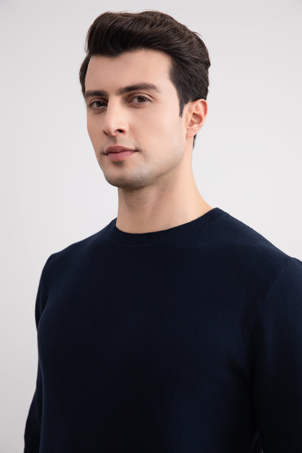 Navy 18mil Crewneck Sweater