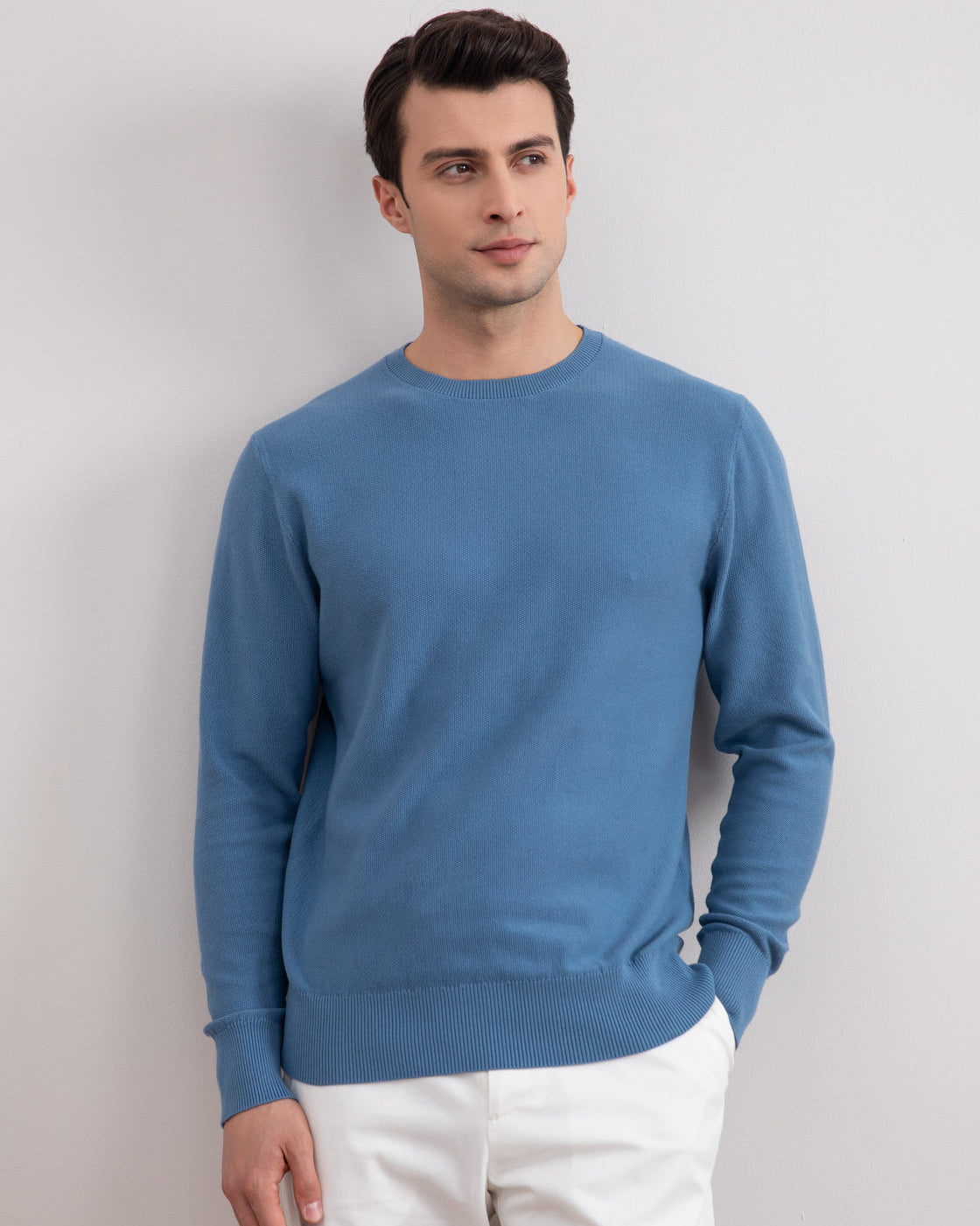 Dusty Blue 18mil Crewneck Sweater