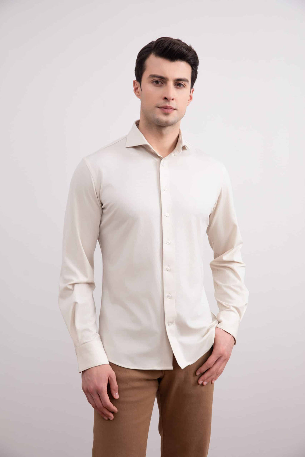 Beige Comfort Shirt