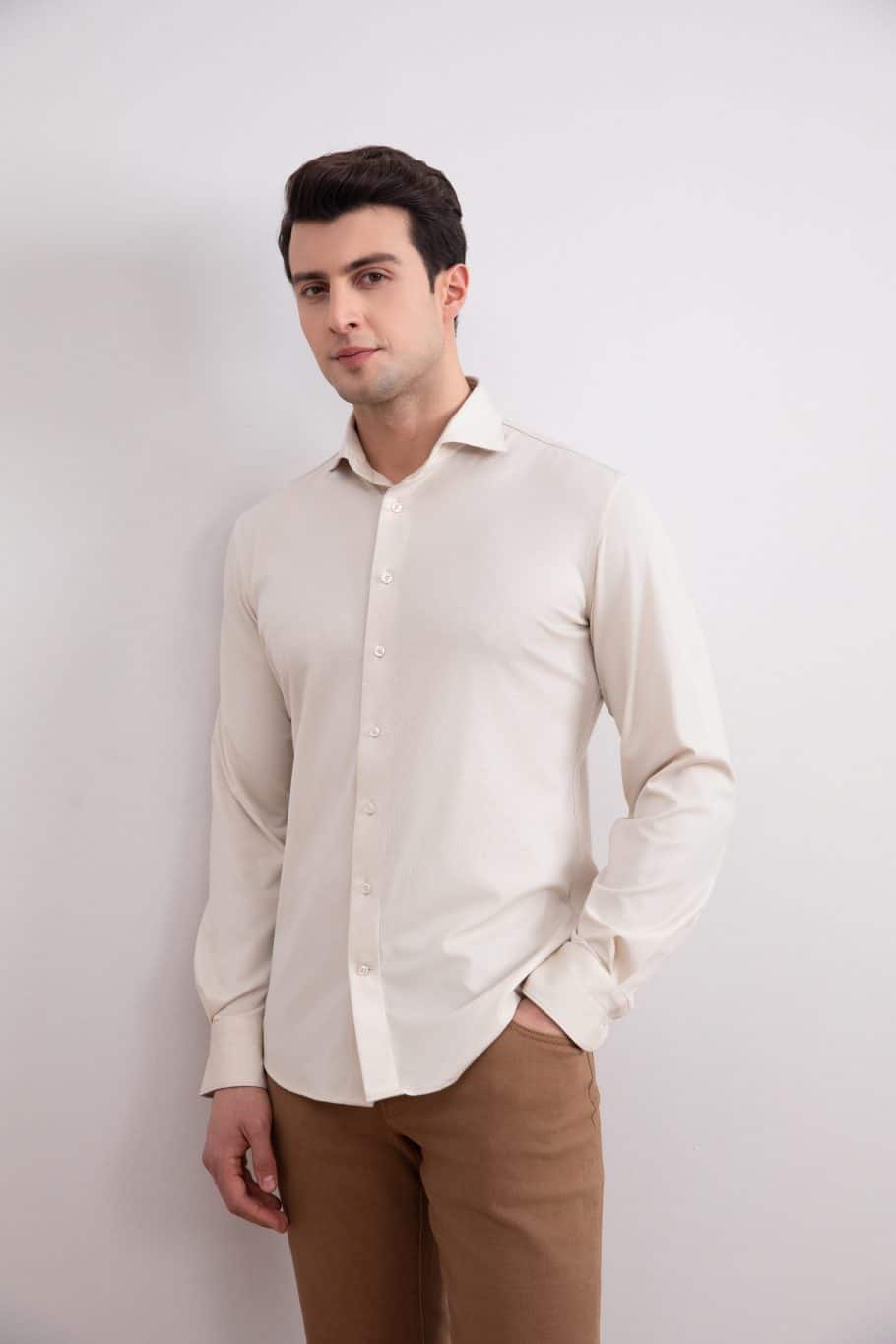 Beige Comfort Shirt