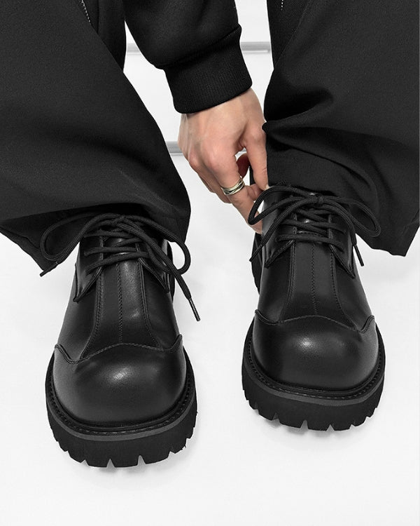 Alpine Sole Combat Derbies Loafers