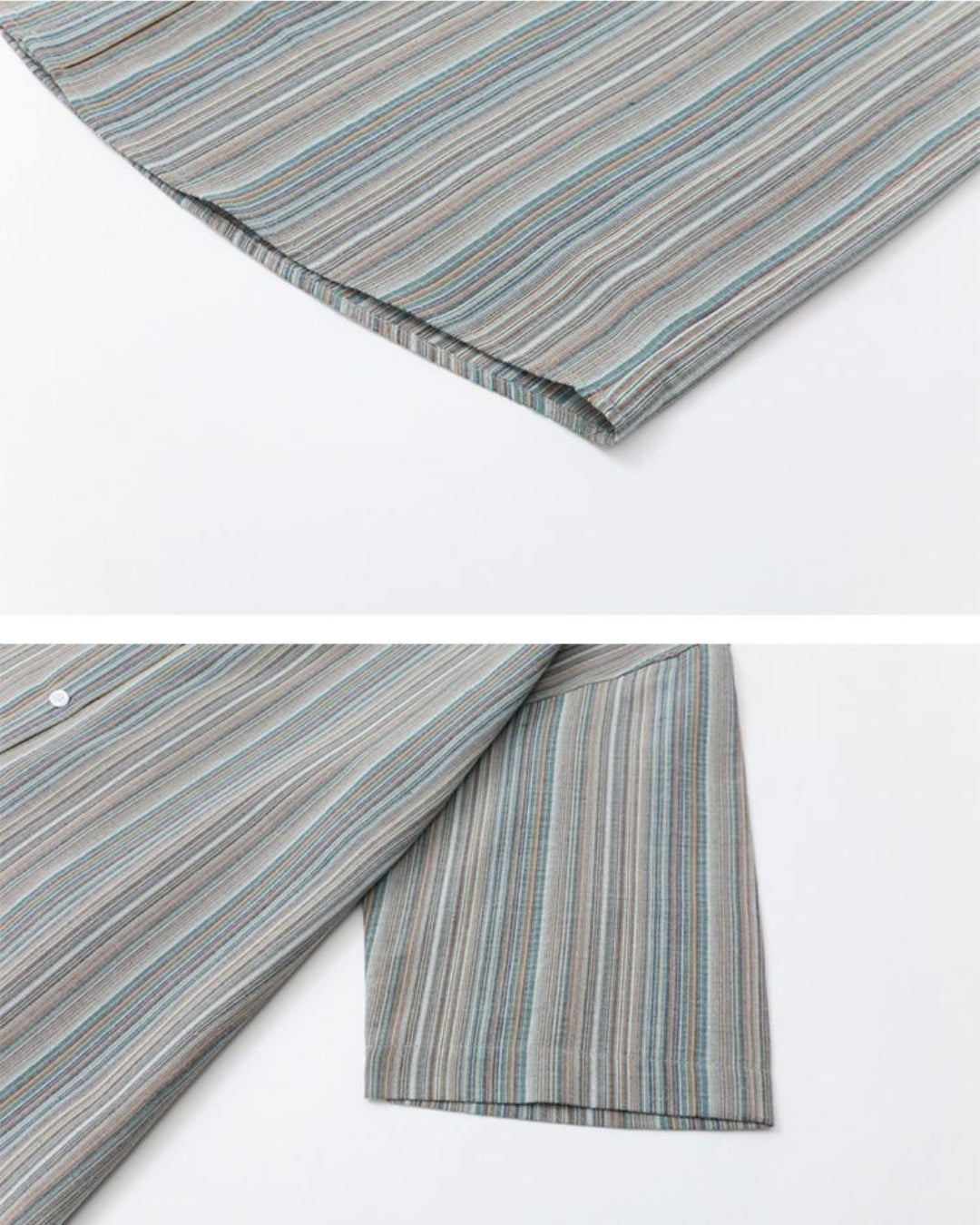 Coastal Stripe Short-Sleeve Shirt