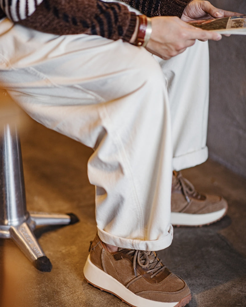 Metropool Suede Runner Sneakers