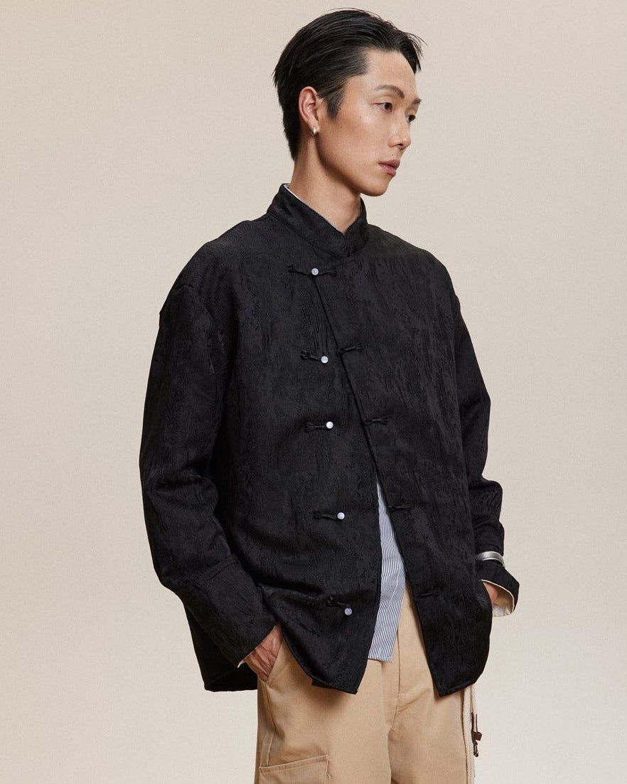 The Hanform Collar Shirt Sweater