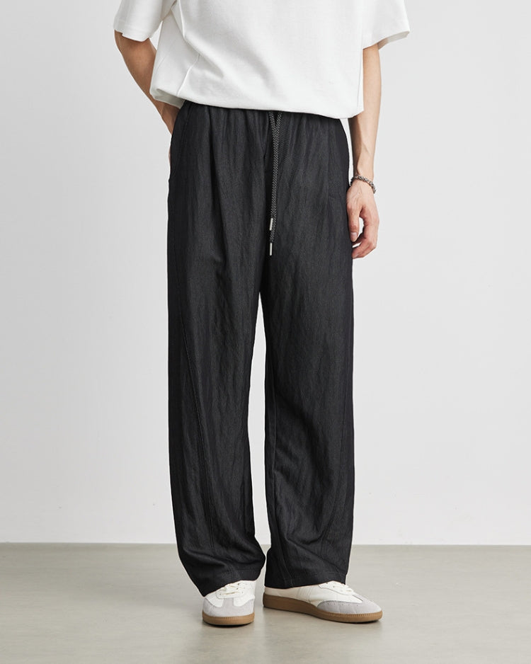 Baggy Linen Breathable Comfort Trousers