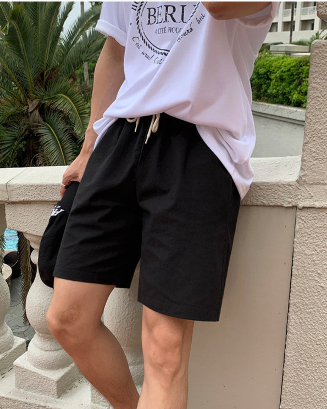 Drawstring Lounge Shorts