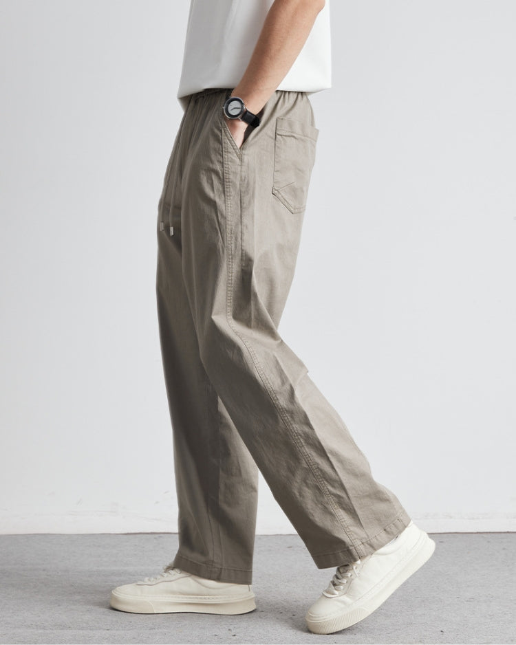 Comfort Drawstring Waistband Trousers