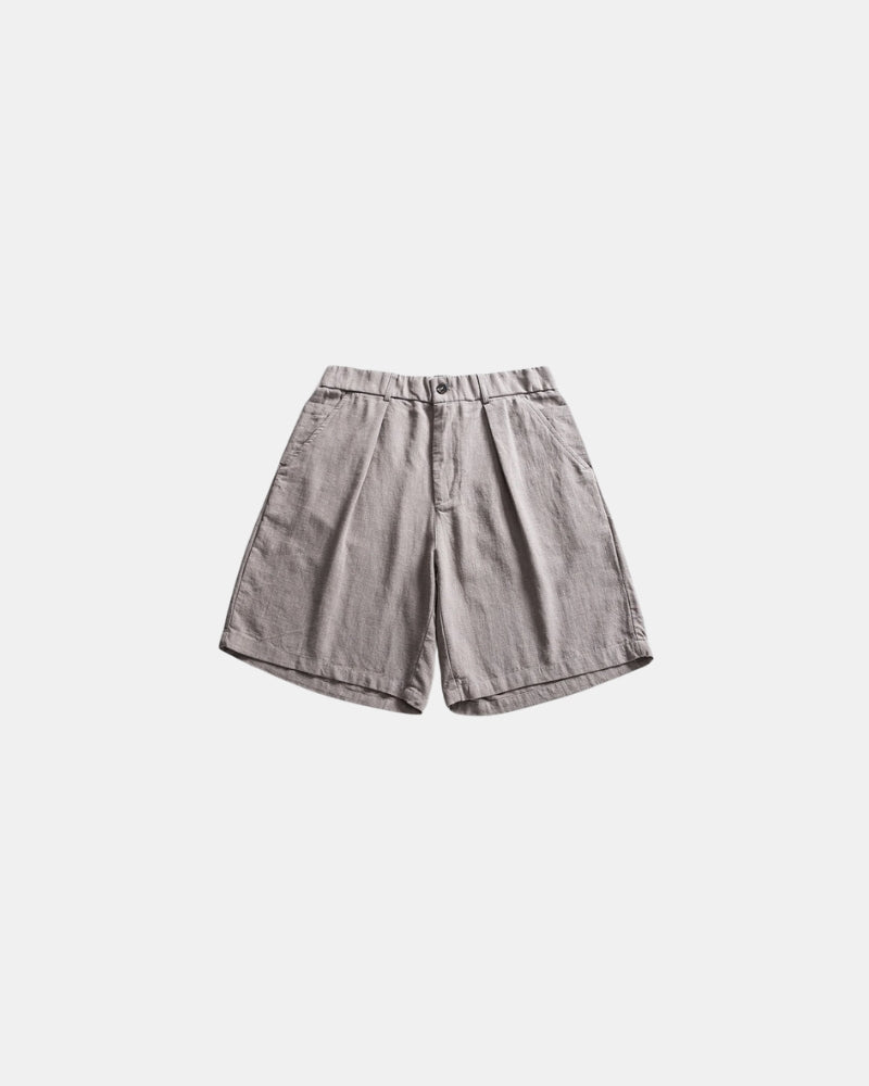 Relaxed Classic Linen Blend Shorts