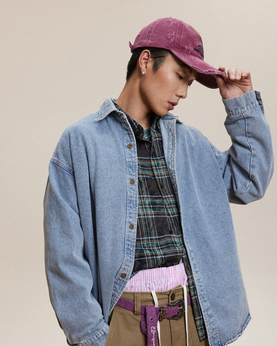 The Summit Indigo Overshirt