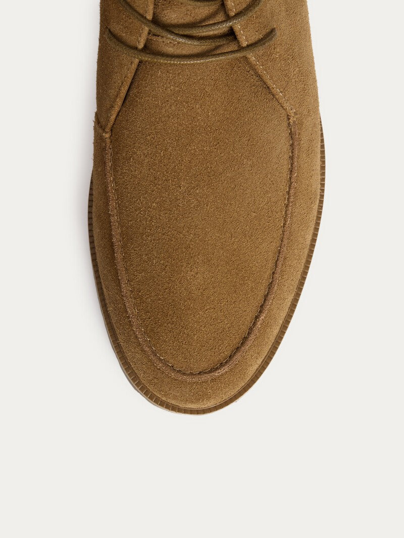 Lace-up boots Coffee