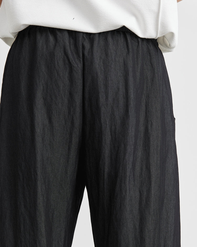 Baggy Linen Breathable Comfort Trousers