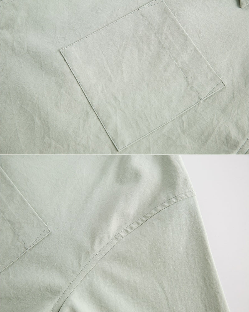 Relaxed Cuban Collar Shirt