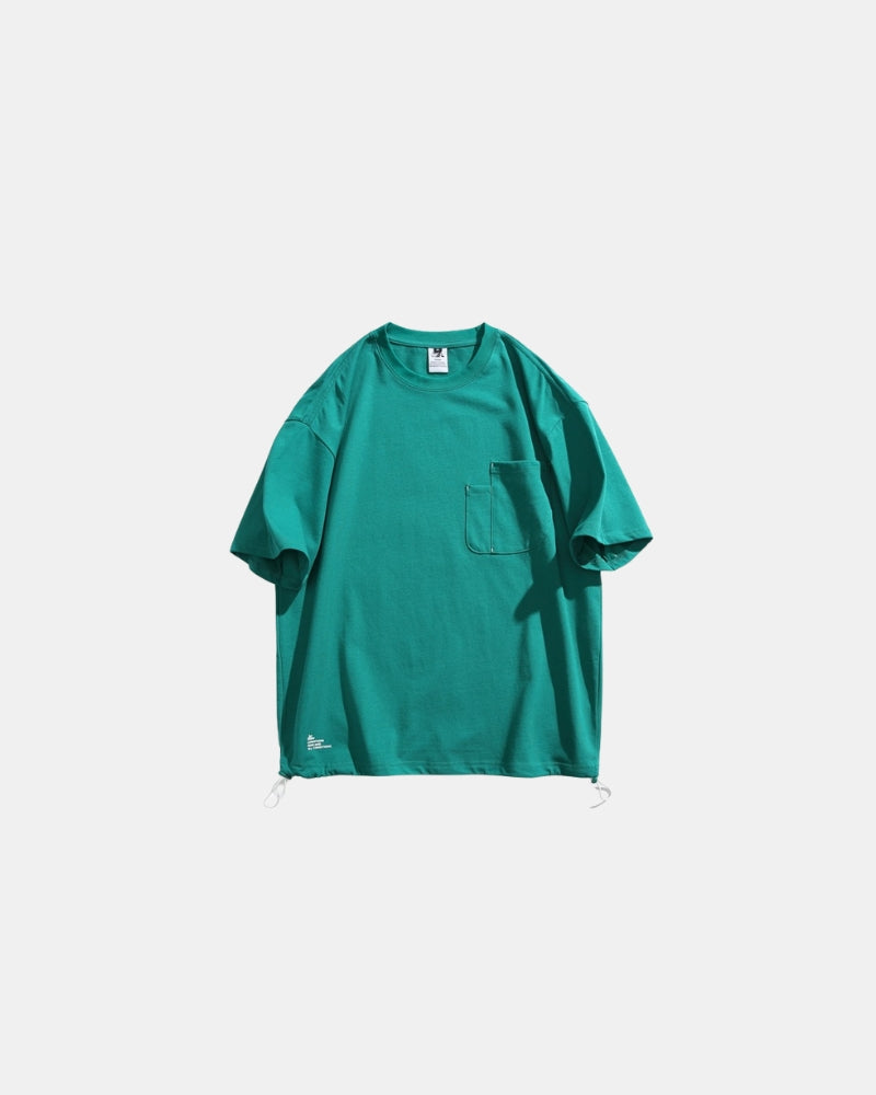 Front-Pocket Oversized T-Shirt
