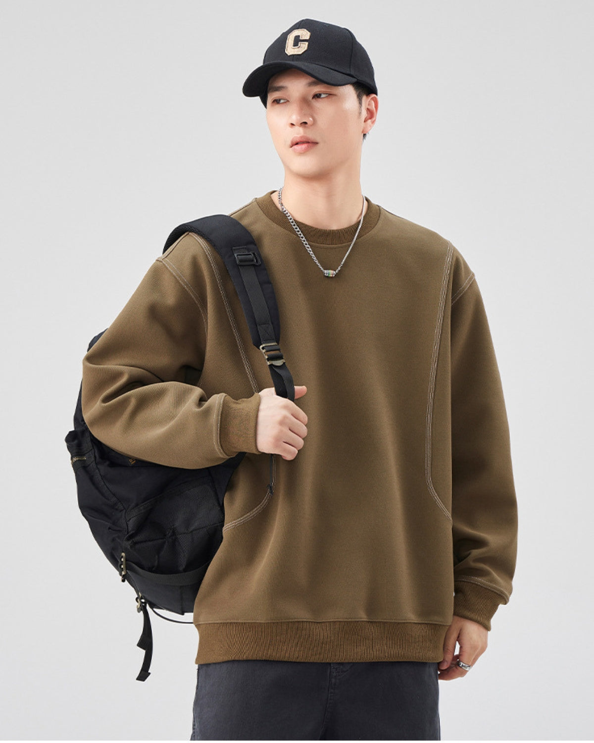 Topline High-End Crewneck Sweatshirt