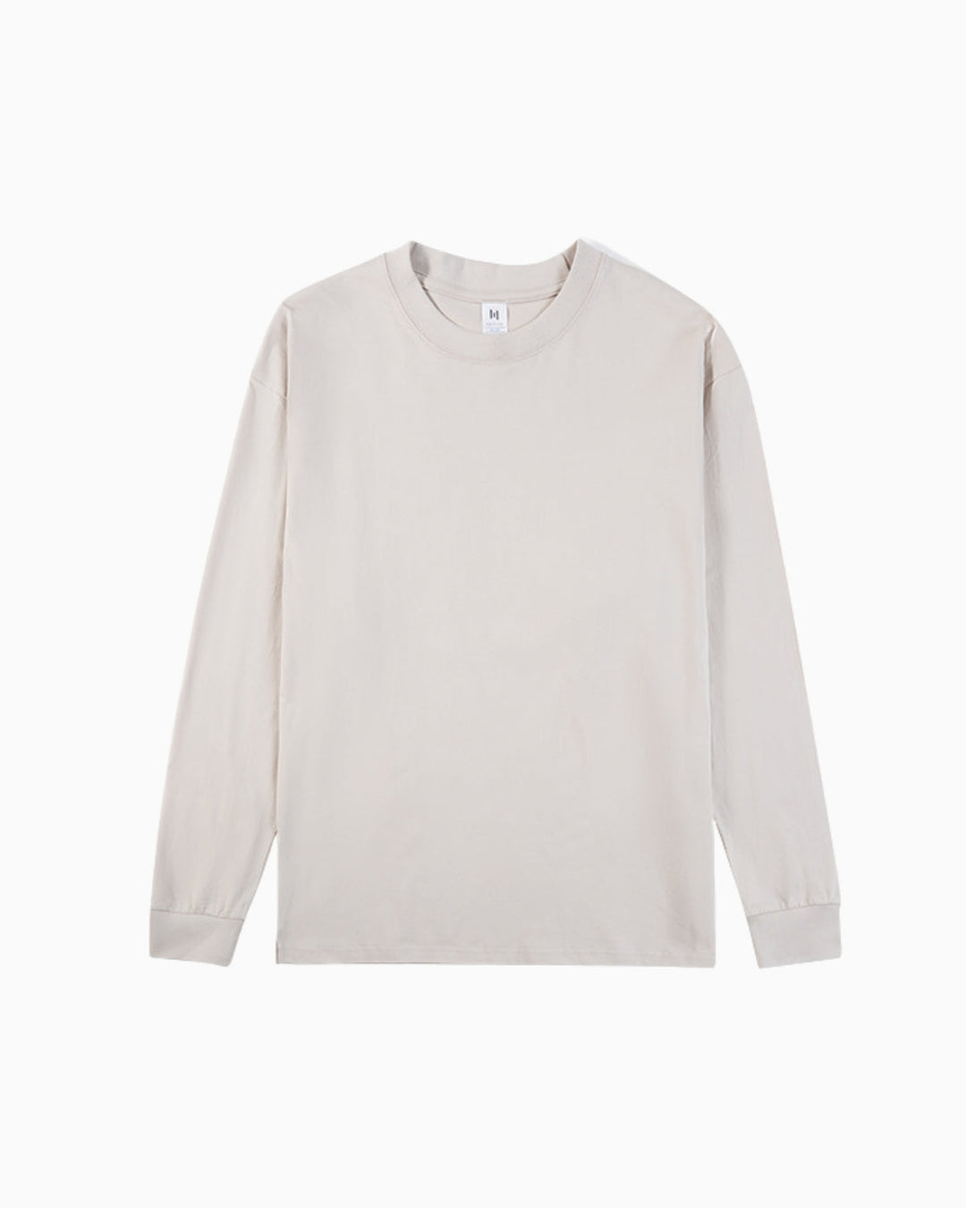Oversized 225G Combed Cotton T-shirt Longsleeve