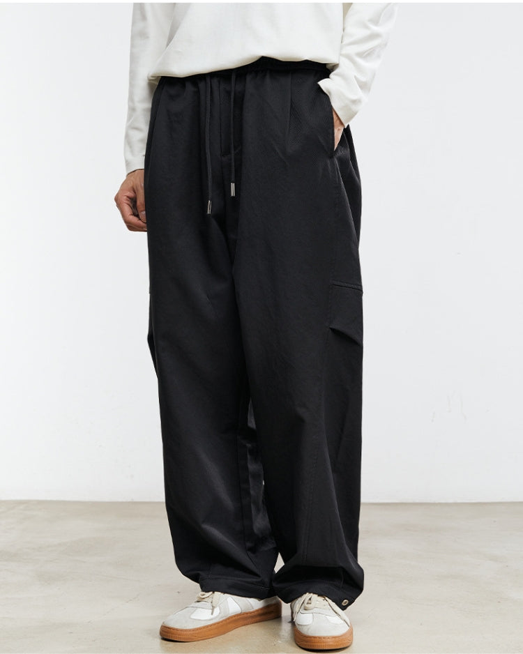 Wide Leg Waistband Lounge Trousers