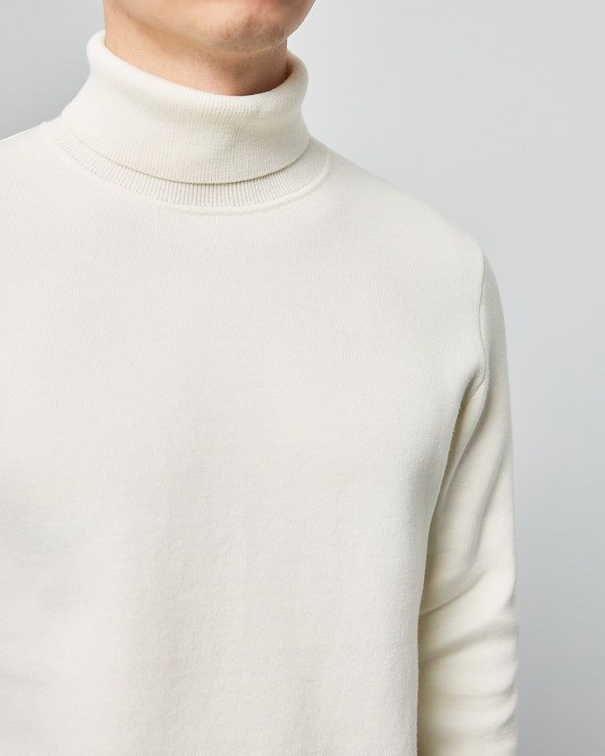 The Momeike Classic Solid Turtleneck Sweater