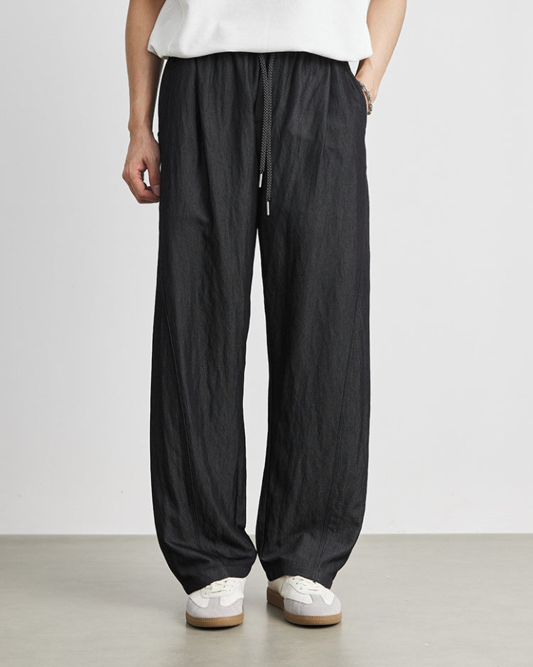 Baggy Linen Breathable Comfort Trousers