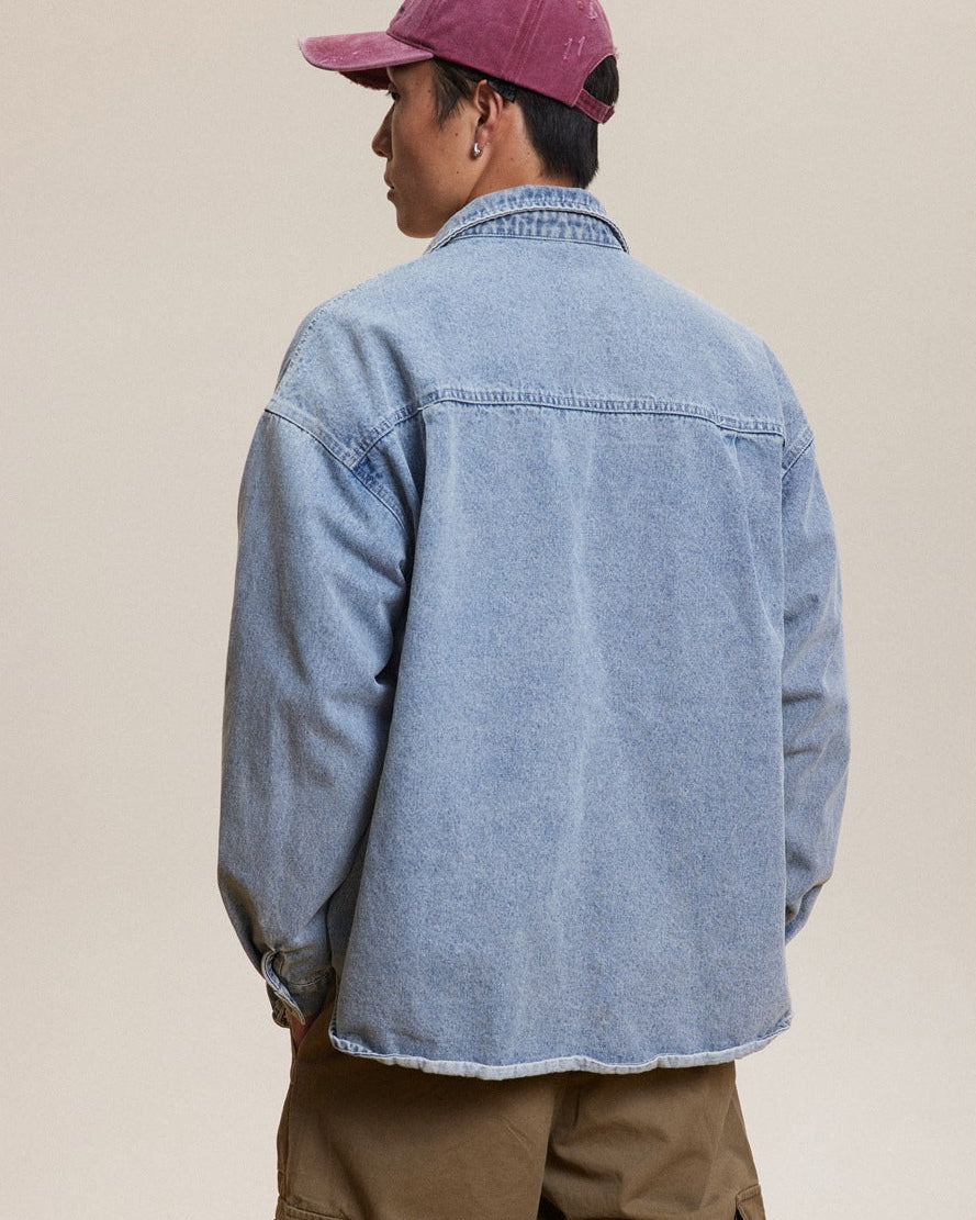 The Summit Indigo Overshirt