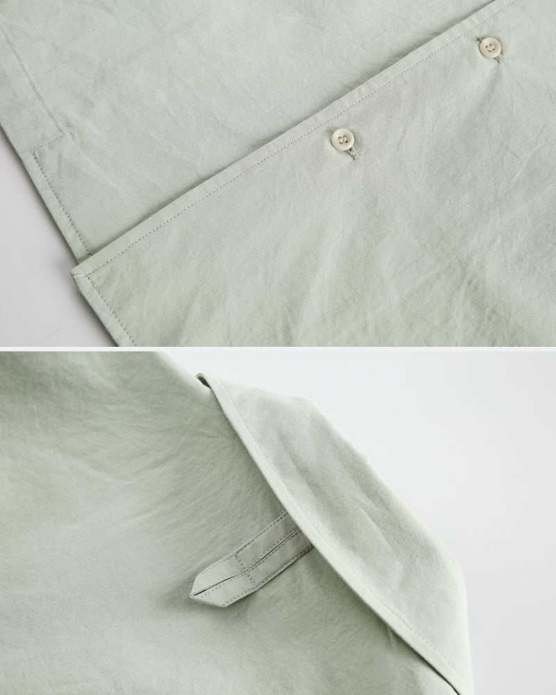 Relaxed Cuban Collar Shirt