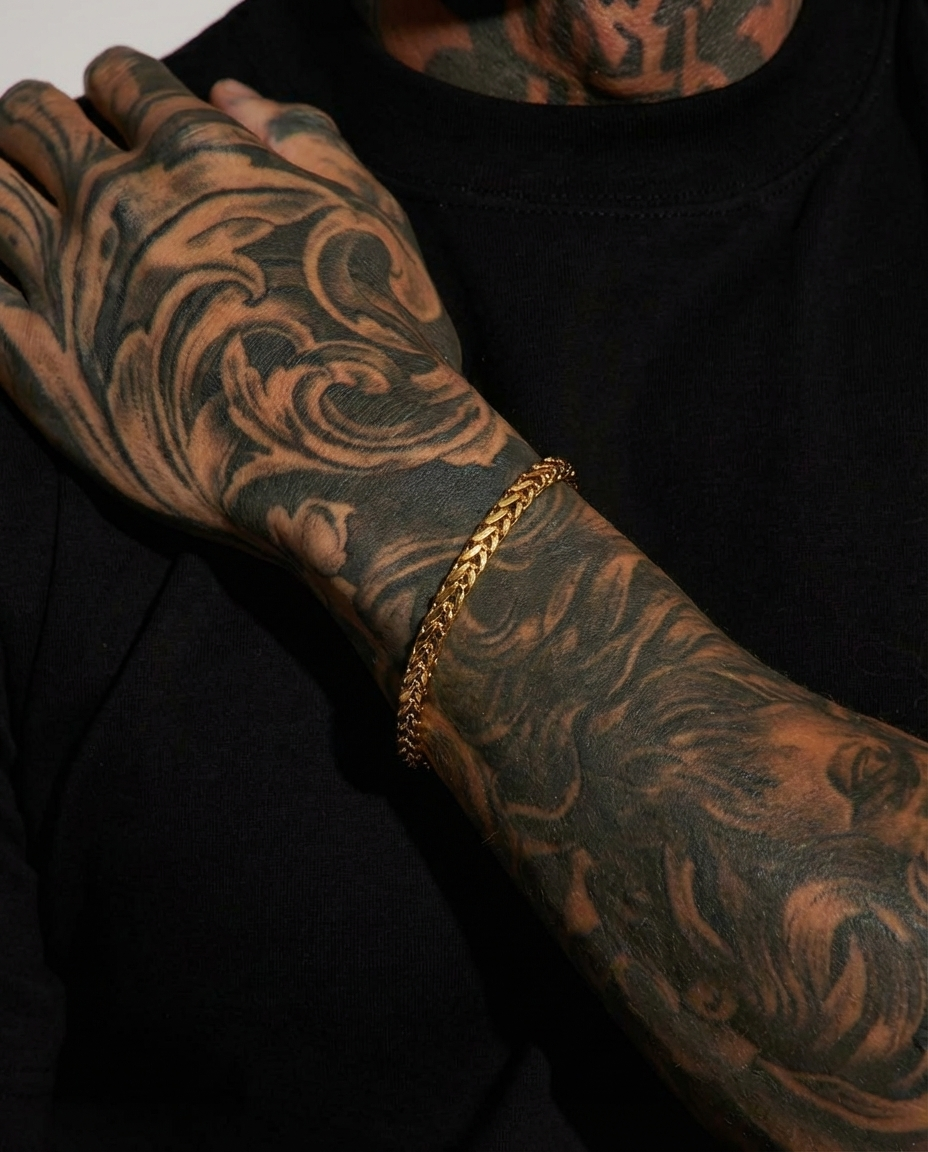 Steel Rope Chain Bracelet