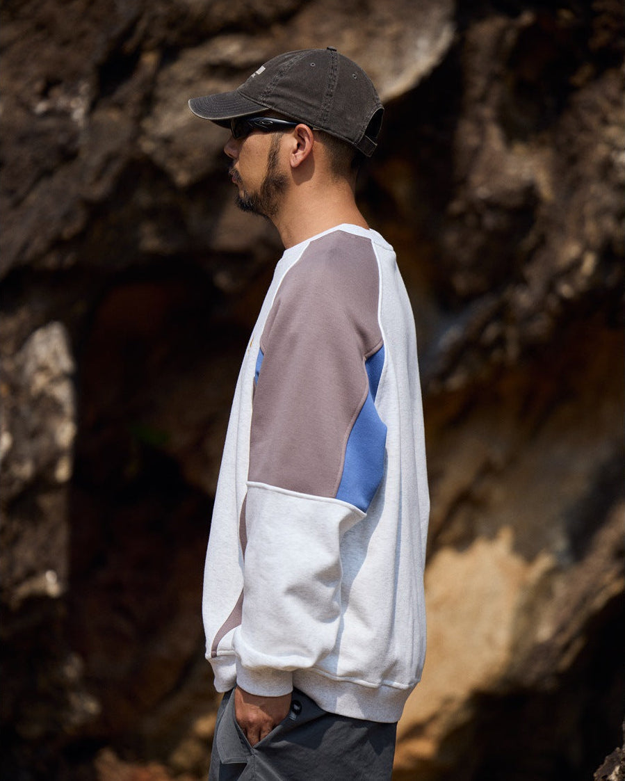 The RetroBlend Fleece Crew Sweater