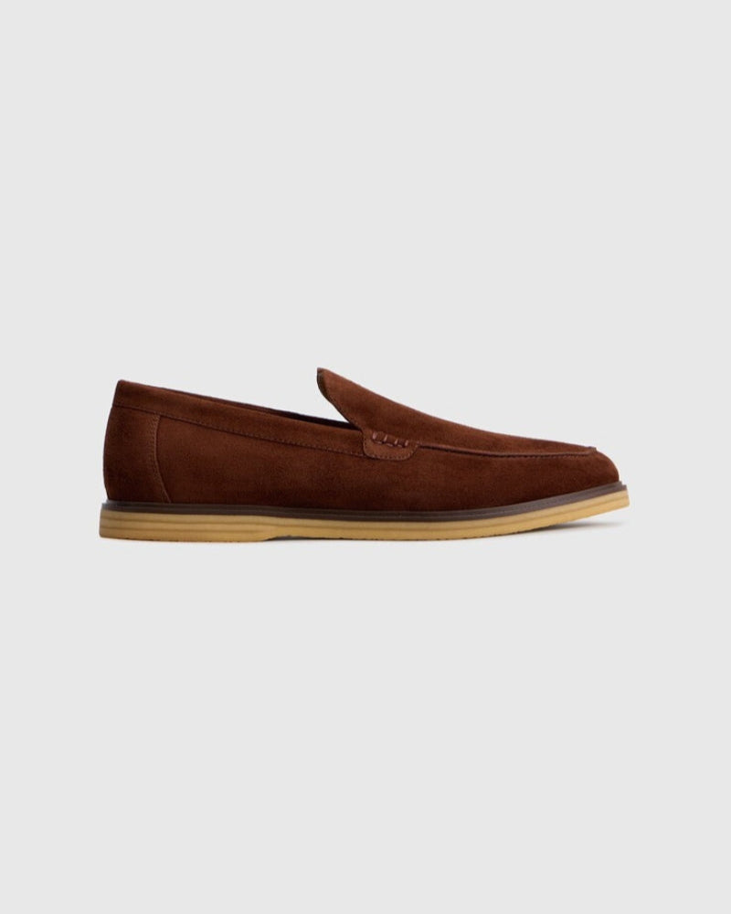 Bordeaux Suede loafers