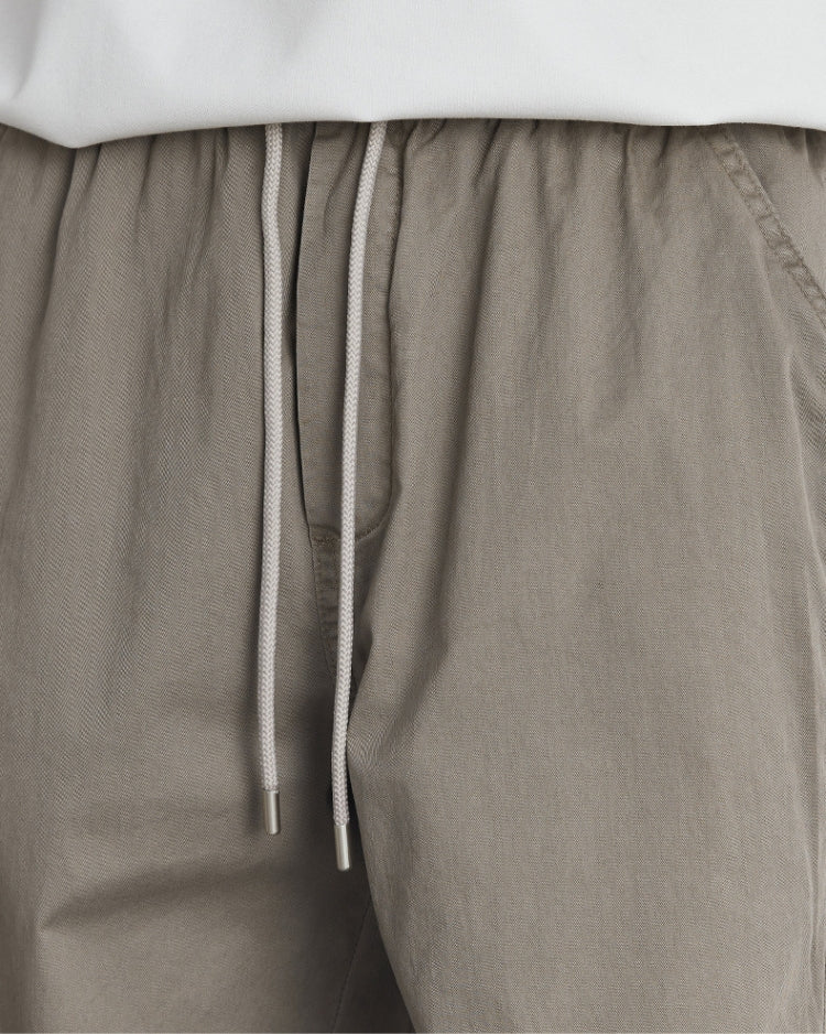 Comfort Drawstring Waistband Trousers
