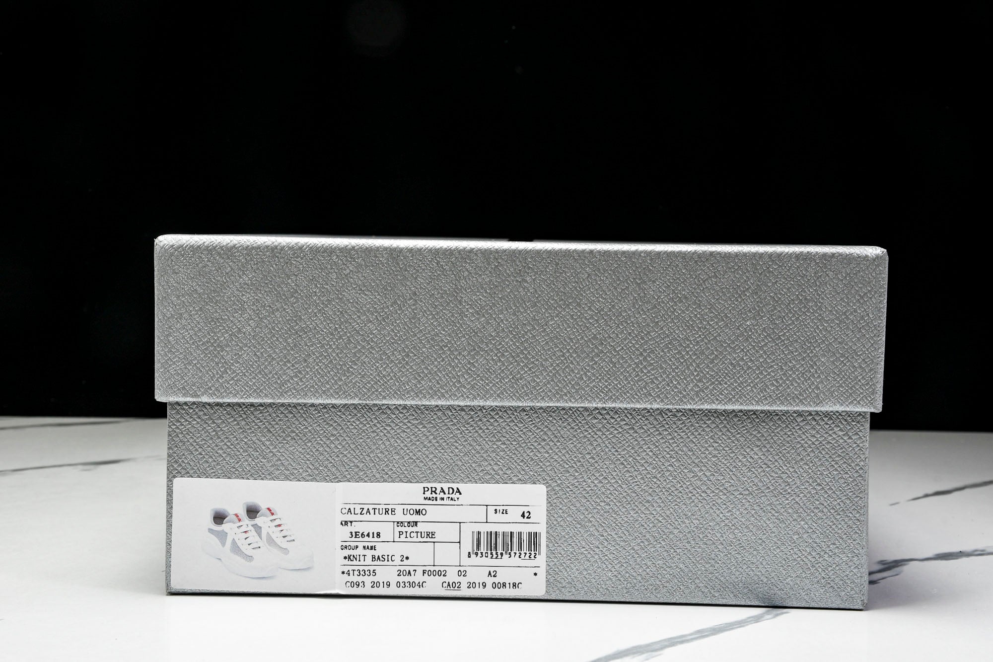 Prada America's Cup Sneaker Soft Rubber 'Cream White'