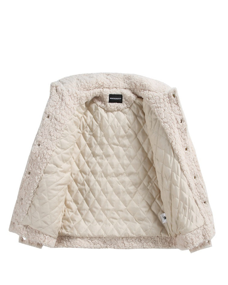 The Sable Shearling Overshirt Jacket