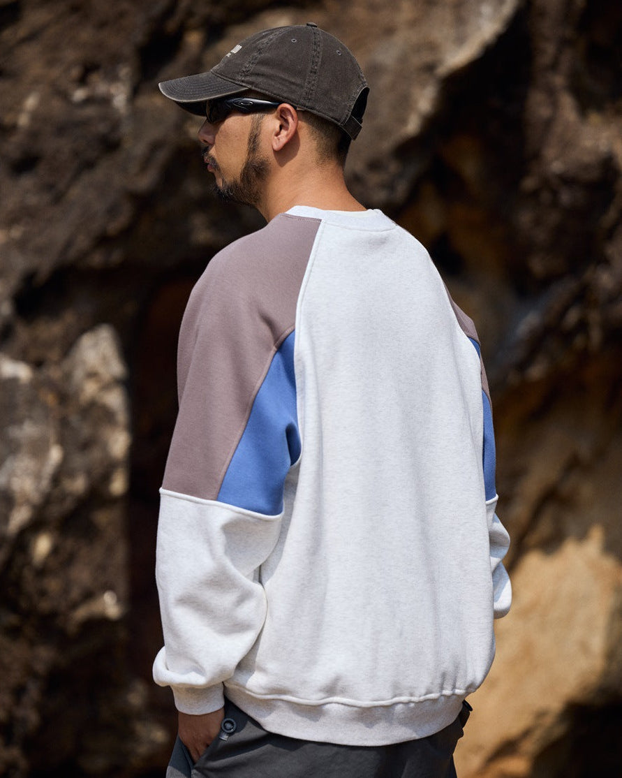 The RetroBlend Fleece Crew Sweater