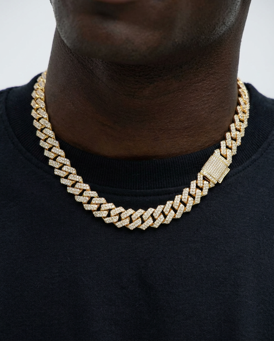 IP Iced Cuban Gold Chain