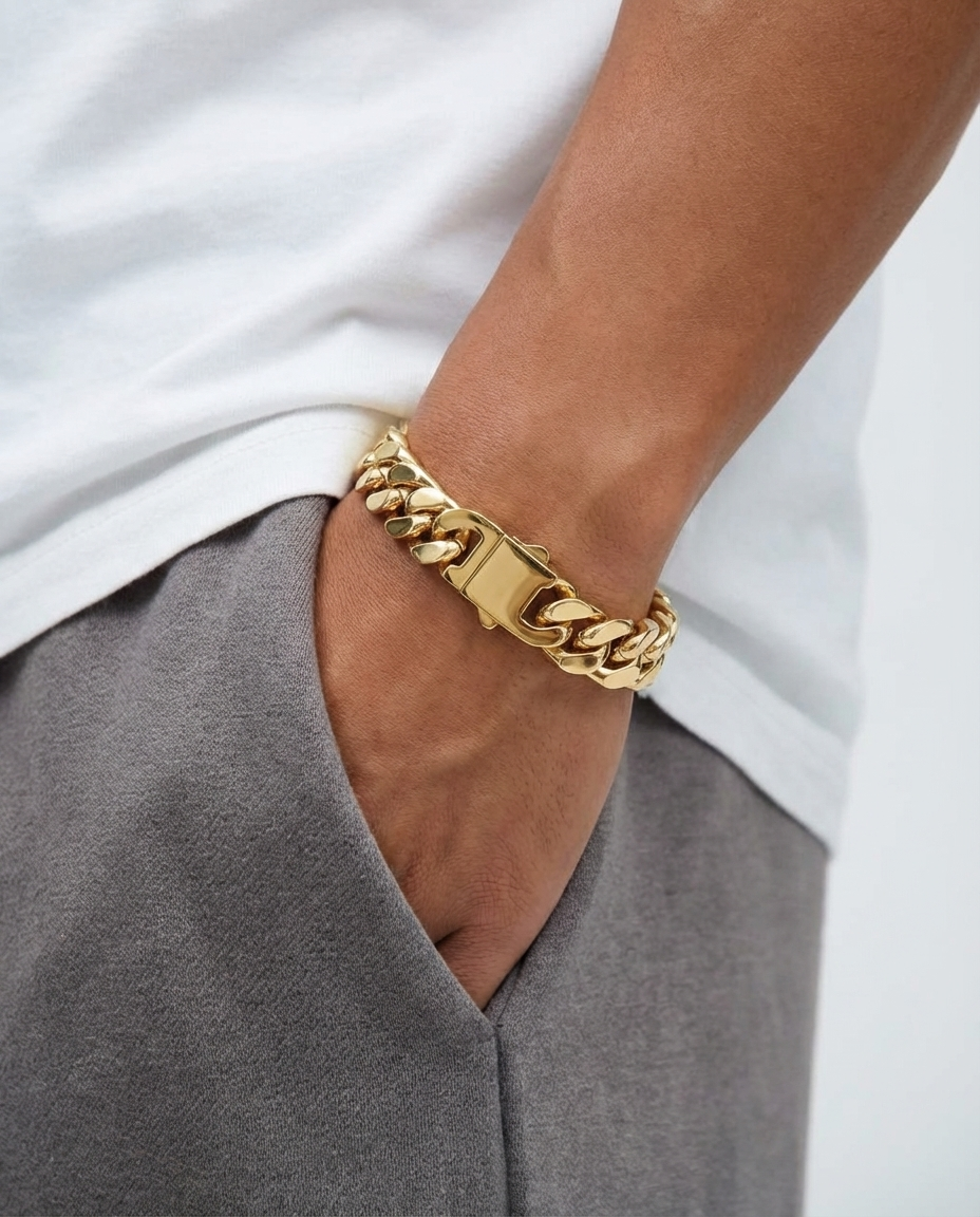 Classic Cuban Chain Bracelet