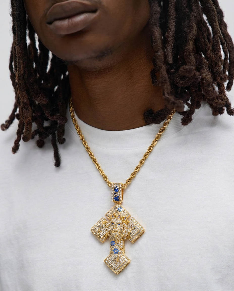 Celestial Cross Pendant