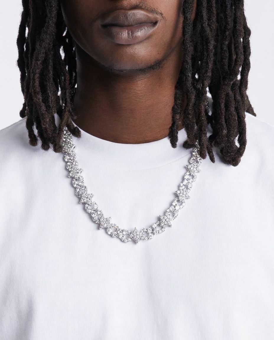 12mm Radiant Starlink Diamond Necklace