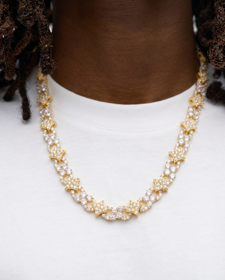 12mm Radiant Starlink Diamond Necklace