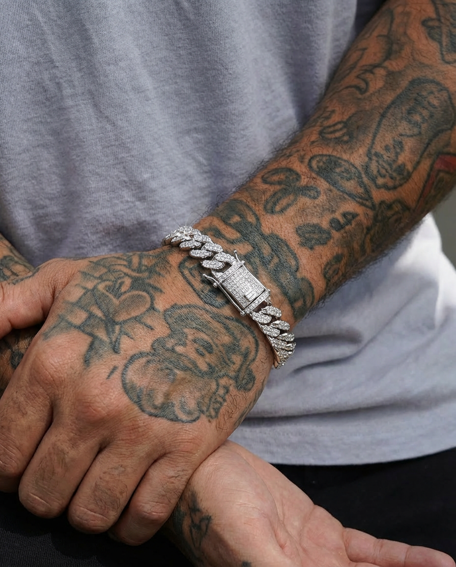 Bel ced Cuban Link Bracelet