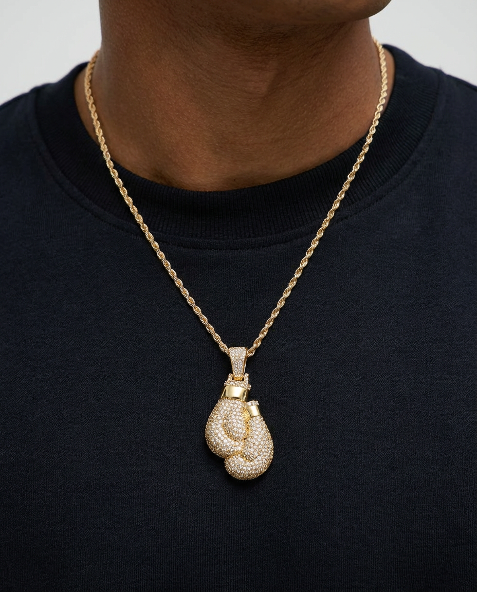 Boxing Gloves Necklace