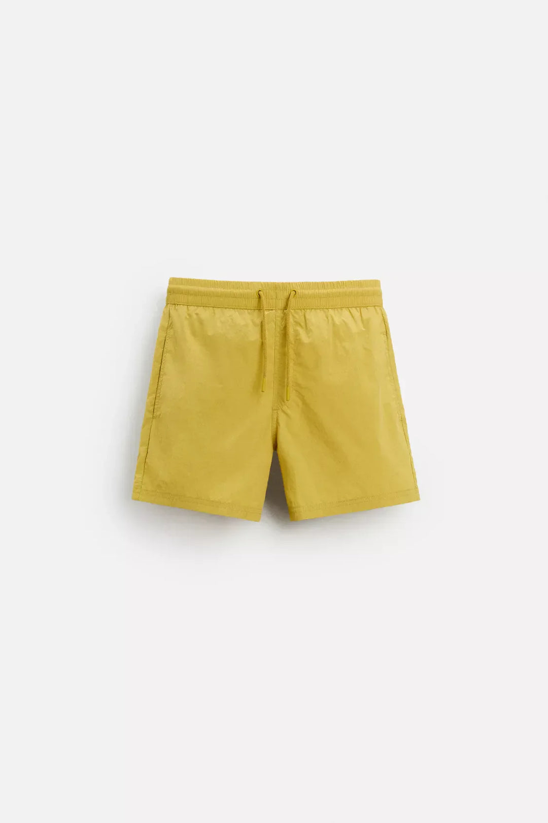 BASIC MID-LENGTH SWIMMING SHORT - YELLOW