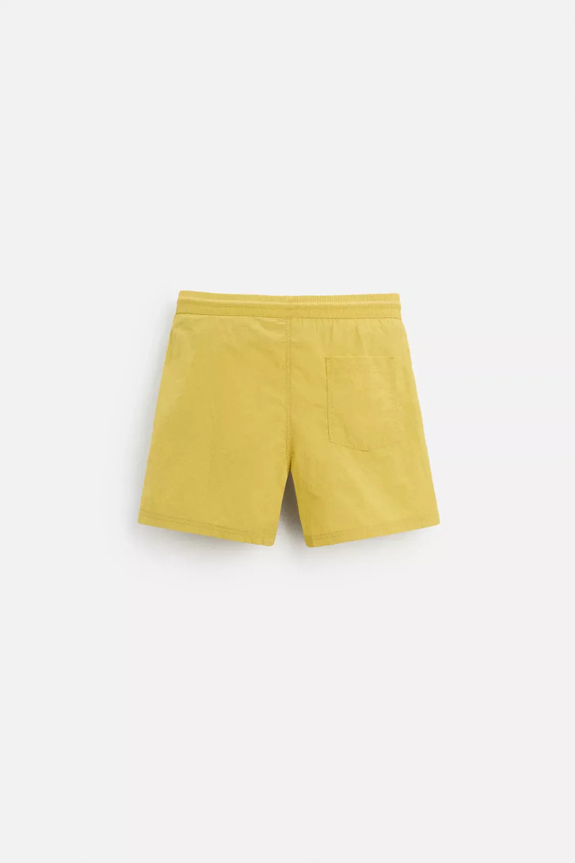 BASIC MID-LENGTH SWIMMING SHORT - YELLOW