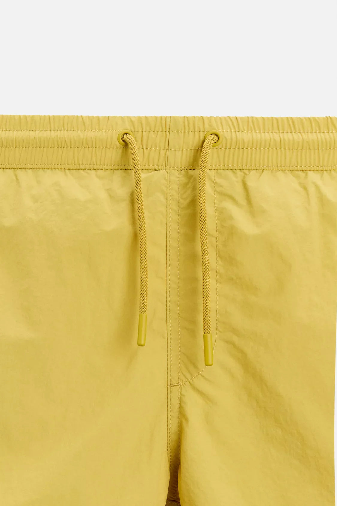 BASIC MID-LENGTH SWIMMING SHORT - YELLOW