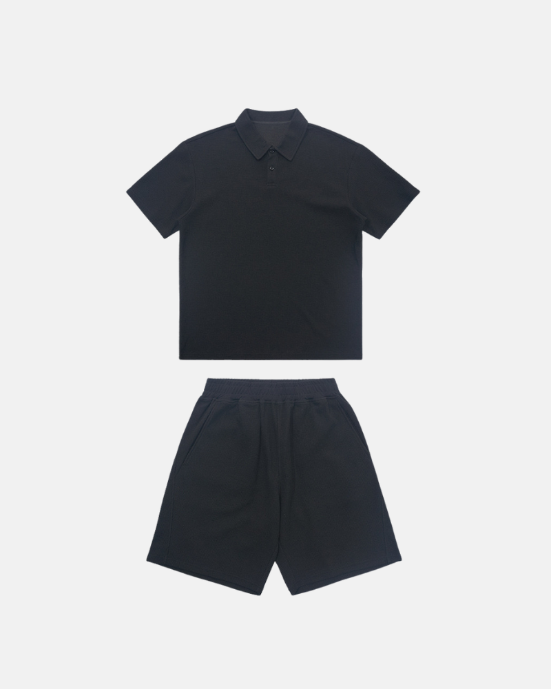 Wafle Polo Matching set