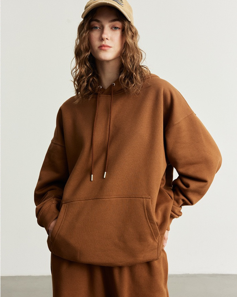 Oversized Hoodie with Drawstrings