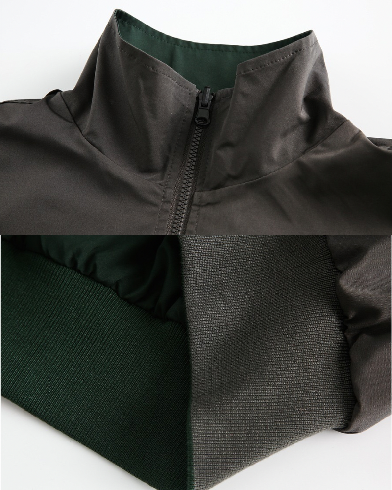 Zip‑Up Windbreaker