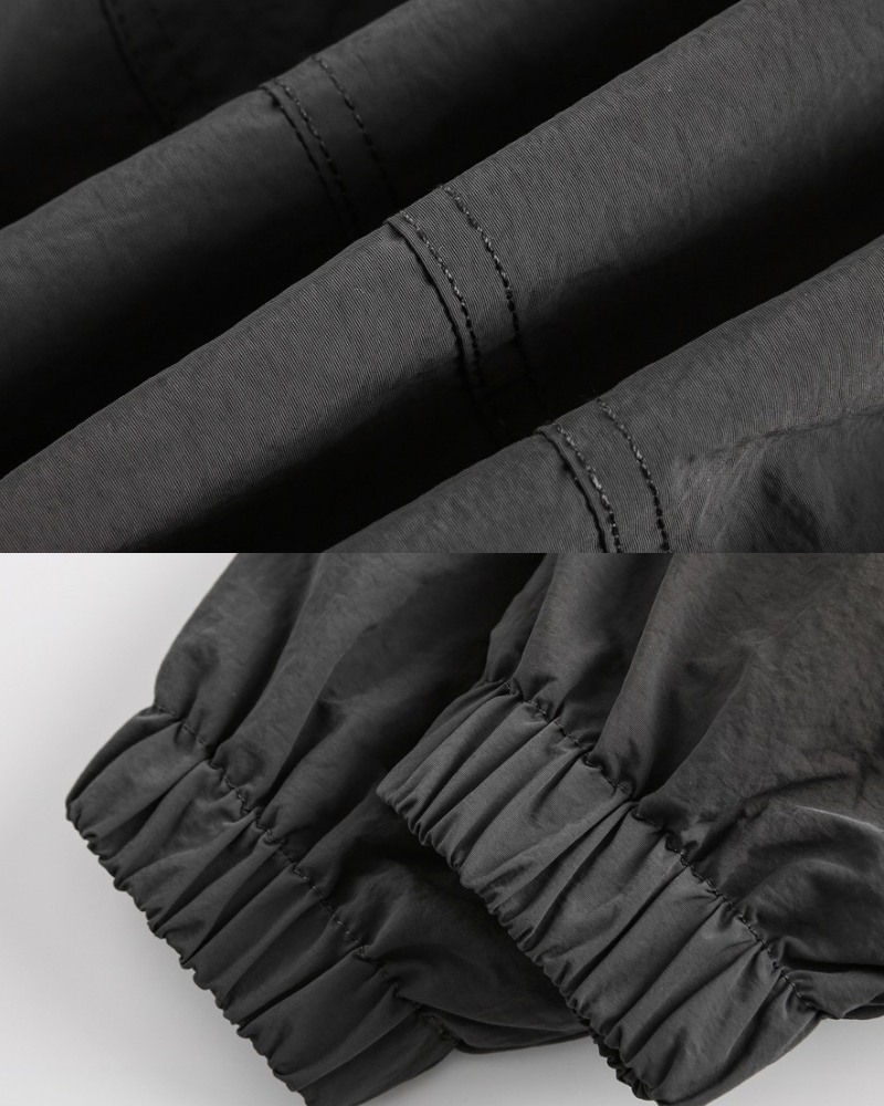 Two‑Tone Zip Windbreaker