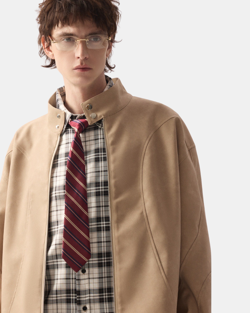 Stand‑Collar Jacket